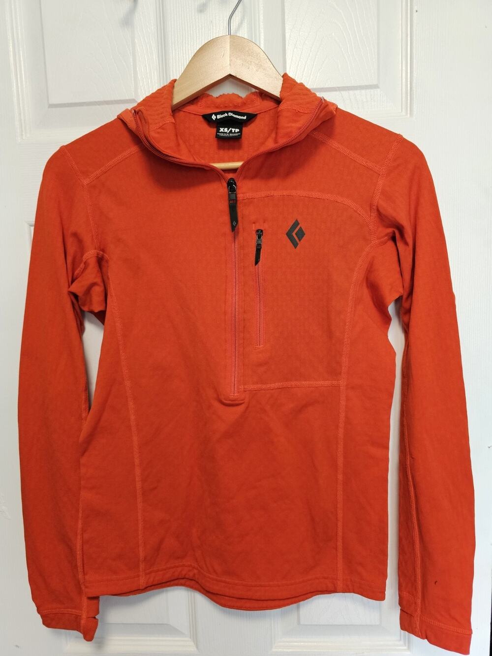Black Diamond Alpenglow Pro Hoodie Men Lightweight Men's XS Shirt With Hood